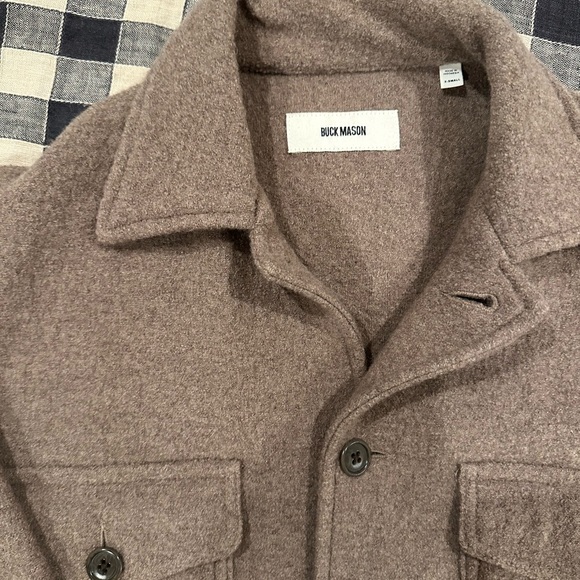 Buck Mason Felted Wool Field Jacket XS - Picture 4 of 6